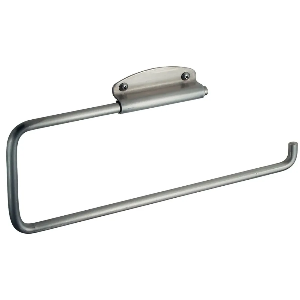 Forma Swivel Kitchen Paper Towel Holder, Brushed Stainless Steel (39370)<interDesign Outlet