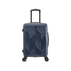 Drip 20" Hardside Carry-On Suitcase, 4-Wheeled Spinner, (IUDRI00S-BLU)<InUSA Best