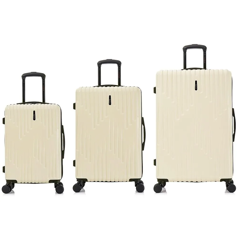 Drip Hardside Spinner Luggage Set, (IUDRISML-SAN)<InUSA Clearance