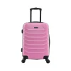 Endurance 20" Hardside Carry-On Suitcase, 4-Wheeled Spinner, Pink (IUEND00S-PNK)<InUSA New