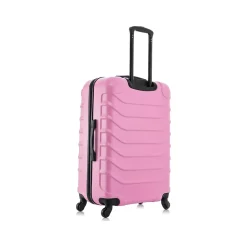 Endurance 3-Piece Hardside Spinner Luggage Set, Pink (IUENDSML-PNK)<InUSA New