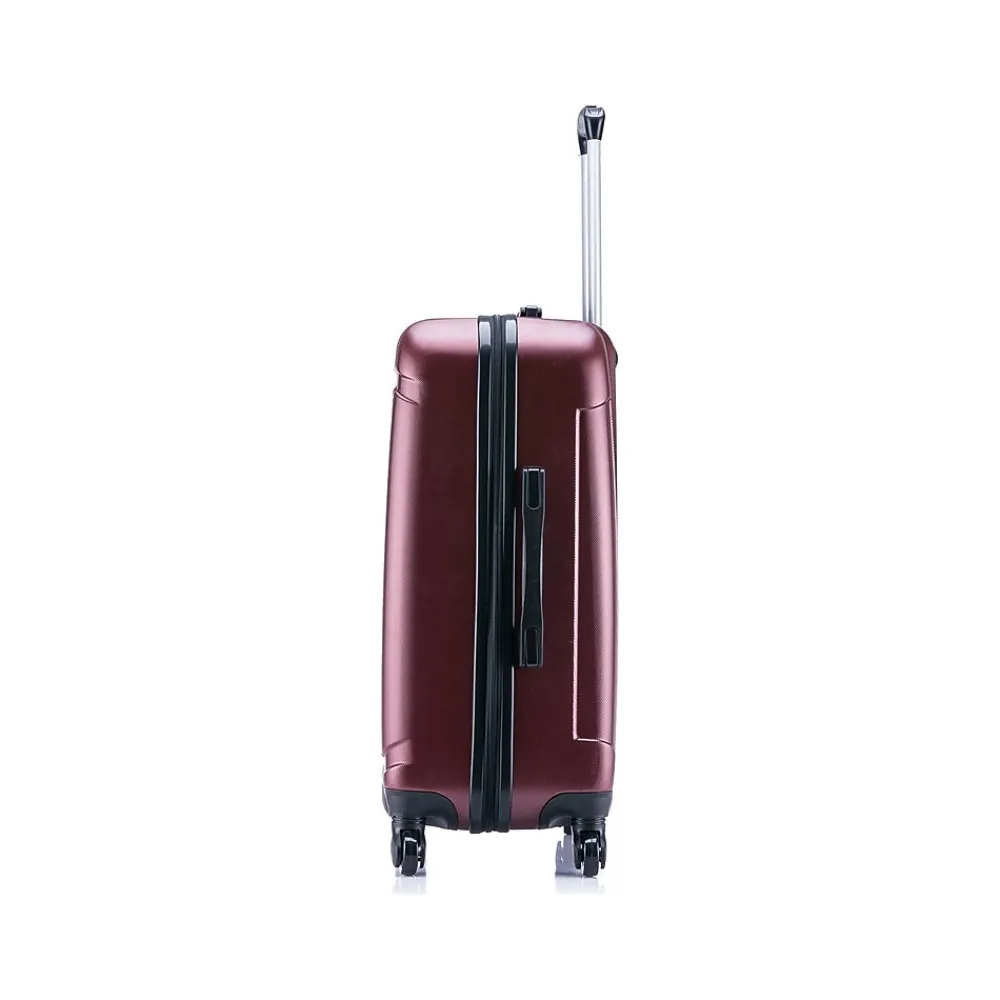 Pilot 3-Piece Hardside Spinner Luggage Set, Wine (IUPILSML-WIN)<InUSA Hot