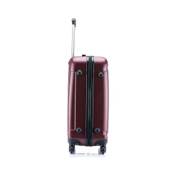 Pilot 3-Piece Hardside Spinner Luggage Set, Wine (IUPILSML-WIN)<InUSA Hot