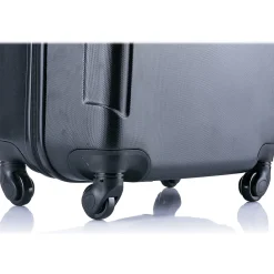 Pilot 3-Piece Hardside Spinner Luggage Set, Black (IUPILSML-COA)<InUSA New