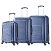 Pilot 3-Piece Hardside Spinner Luggage Set, Blue (IUPILSML-BLU)<InUSA Outlet