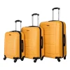 Pilot 3-Piece Hardside Spinner Luggage Set, Mustard (IUPILSML-MUS)<InUSA Best