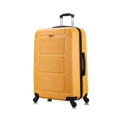 Pilot 3-Piece Hardside Spinner Luggage Set, Mustard (IUPILSML-MUS)<InUSA Best