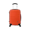 Royal 20" Hardside Carry-On Suitcase, 4-Wheeled Spinner, Orange (IUROY00S-ORG)<InUSA New