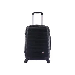 Royal 20" Hardside Carry-On Suitcase, 4-Wheeled Spinner, Black (IUROY00S-BLK)<InUSA Clearance