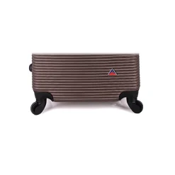 Royal 3-Piece Hardside Spinner Luggage Set, Brown (IUROYSML-BRO)<InUSA Clearance