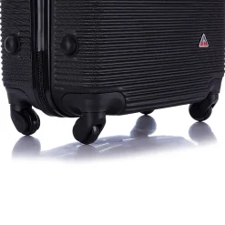 Royal 2-Piece Hardside Spinner Luggage Set, (IUROY0SM-BLK)<InUSA Online