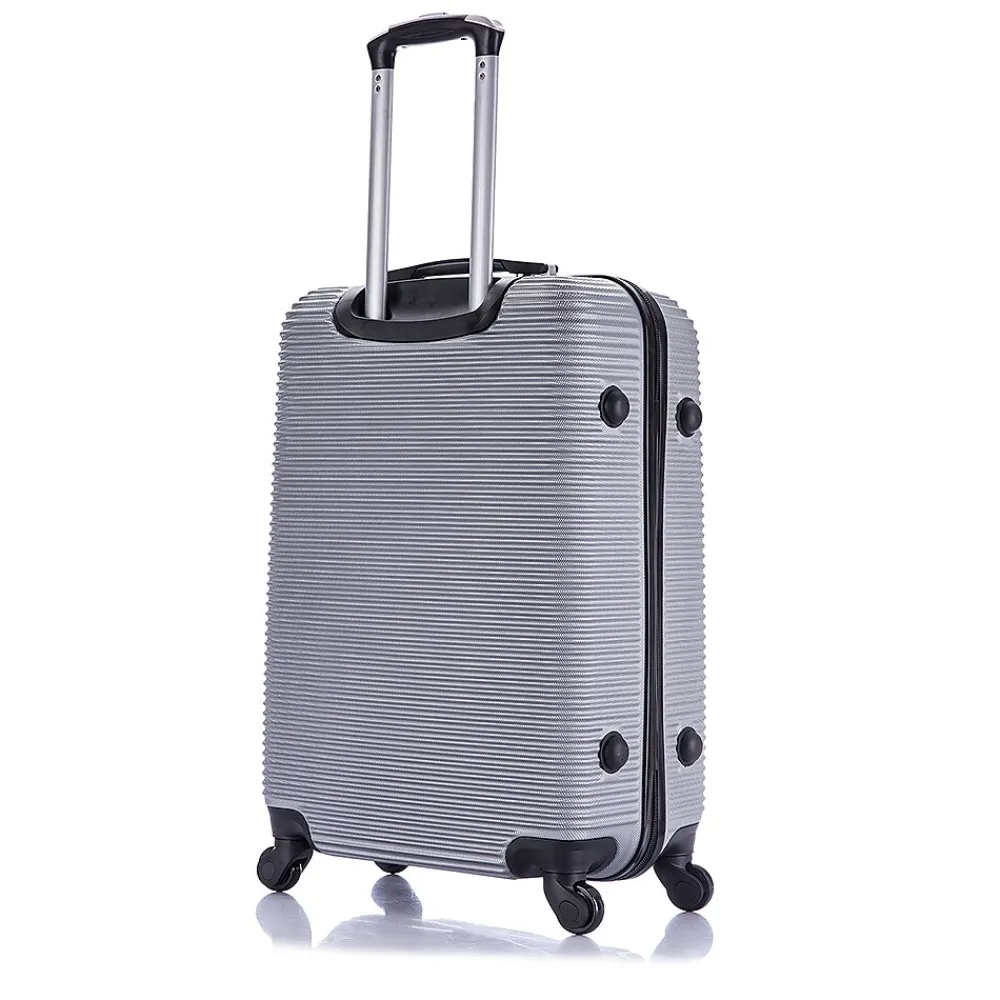 Royal 2-Piece Hardside Spinner Luggage Set, (IUROY0SM-SIL)<InUSA Best