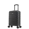 Trend 20" Hardside Carry-On Suitcase, 4-Wheeled Spinner, Black (IUTRE00S-BLK)<InUSA Hot