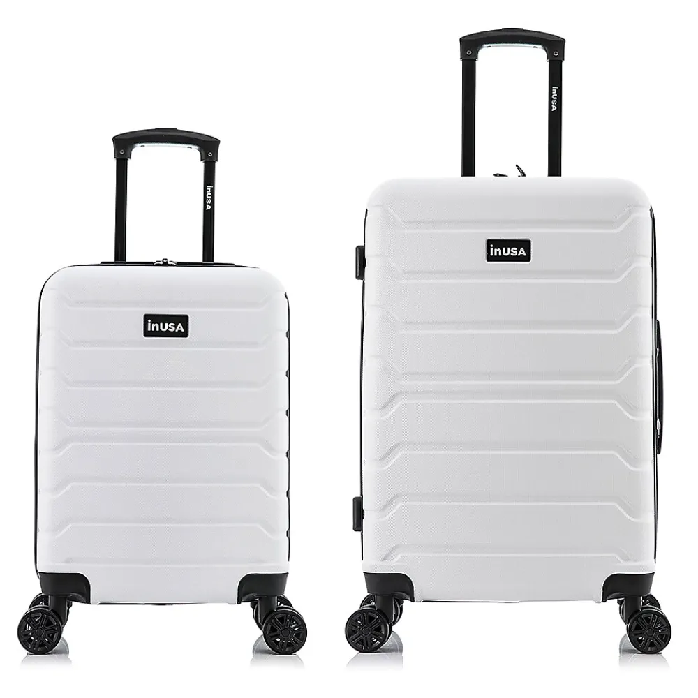 Trend 2-Piece Hardside Spinner Luggage Set, (IUTRE0SM-WHI)<InUSA Hot