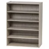 Bookcases*Iris 31.51" 5-Shelf Bookcase, Gray (596987)