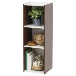 Shelving*Iris ® 11" x 34" Space Saving Shelf, Walnut Brown (596308)