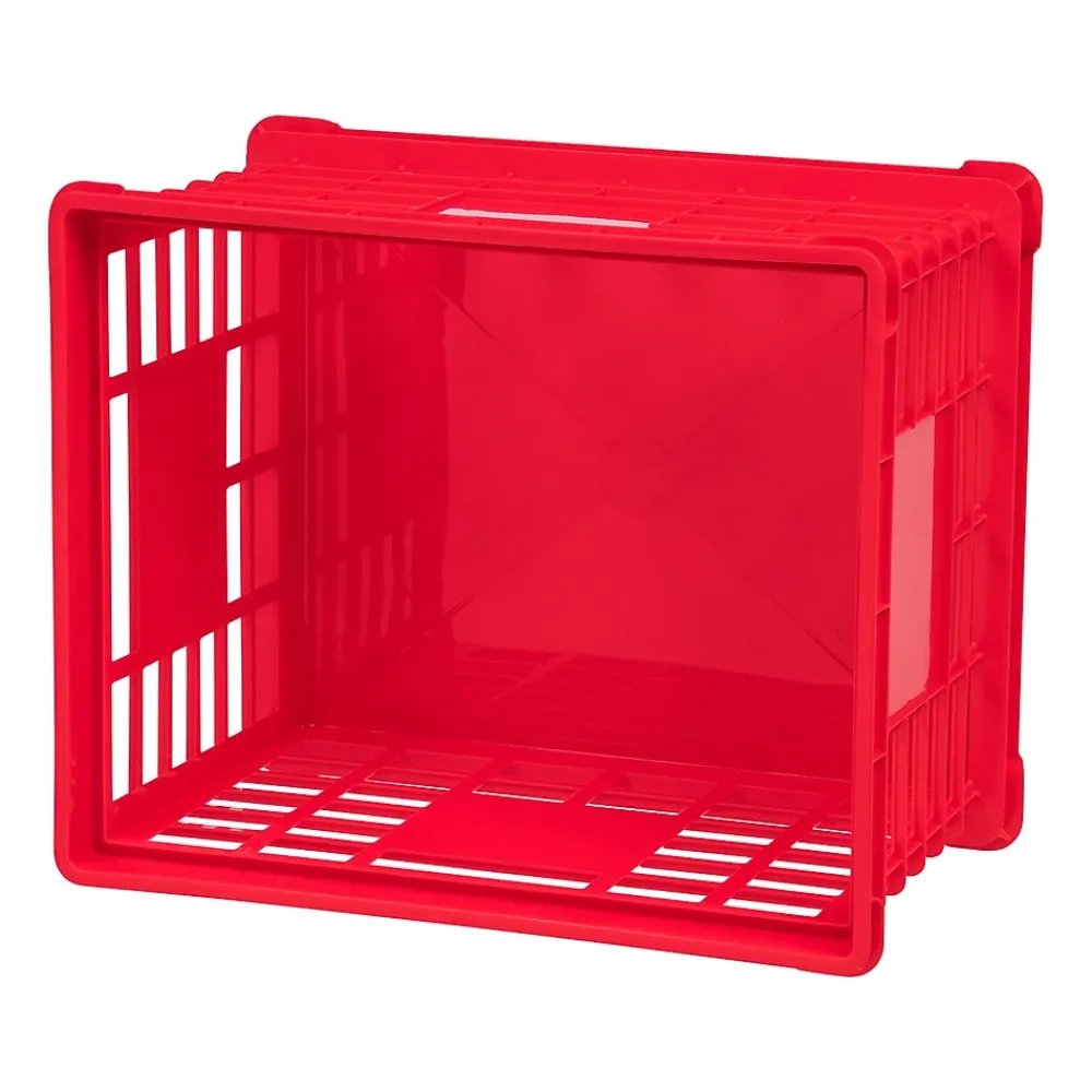 File Storage|Iris Storage Crate, Red (SC-LL Red)