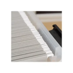 File Storage|Iris WeatherPro Plastic File Box, Letter/Legal Size, Clear (110600)