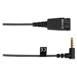 Best jabra BIZ 1100 Duo Noise Canceling Stereo On Ear Mobile Headset, Black (1159-0139-EDU)