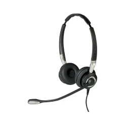 Clearance jabra Biz 2400 II QD Duo Noise-Canceling Phone Headset, Over-the-Head, Black (2409-820-205)