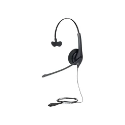 jabra BIZ 1500 Mono Headset, Over-the-Head, Black (GSA1513-0157)