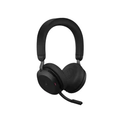 Best jabra Evolve2 75 Wireless Noise Canceling Bluetooth Stereo Mobile On Ear Headset, USB-C (27599-989-889)