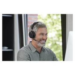 Best jabra Evolve2 75 Wireless Noise Canceling Bluetooth Stereo Mobile On Ear Headset, USB-C (27599-989-889)