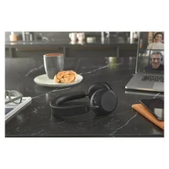 New jabra Evolve2 75 Wireless Noise Canceling Bluetooth Stereo Mobile On Ear Headset, USB-A, Black (27599-989-989)