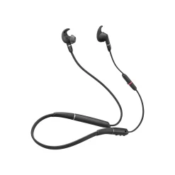 New jabra Evolve 65E MS Wireless Bluetooth Earbuds, MS Certified, Black (6599-623-109)