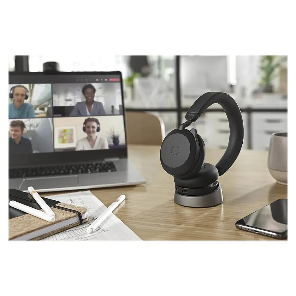 jabra Evolve2 Noise Canceling Bluetooth On Ear Mobile Headset (27599-999-999)