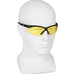 KleenGuard Jackson® Nemesis Safety Glasses, Polycarbonate, Amber, Black