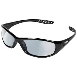 HellRaiser Jackson Safety® Glasses, V40 ®, Indoor/Outdoor Lens, Black Frame