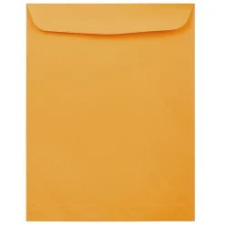 Best JAM Paper #15 1/2 Catalog Envelope, 12" x 15 1/2", Brown Kraft, 50/Pack (900493255D)