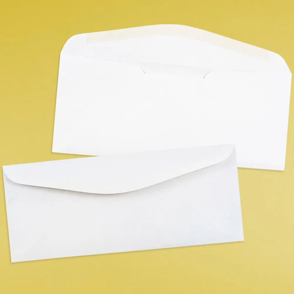 Online JAM Paper #12 Business Commercial Envelope, 4 3/4" x 6 1/2", White, 500/Box (45195H)