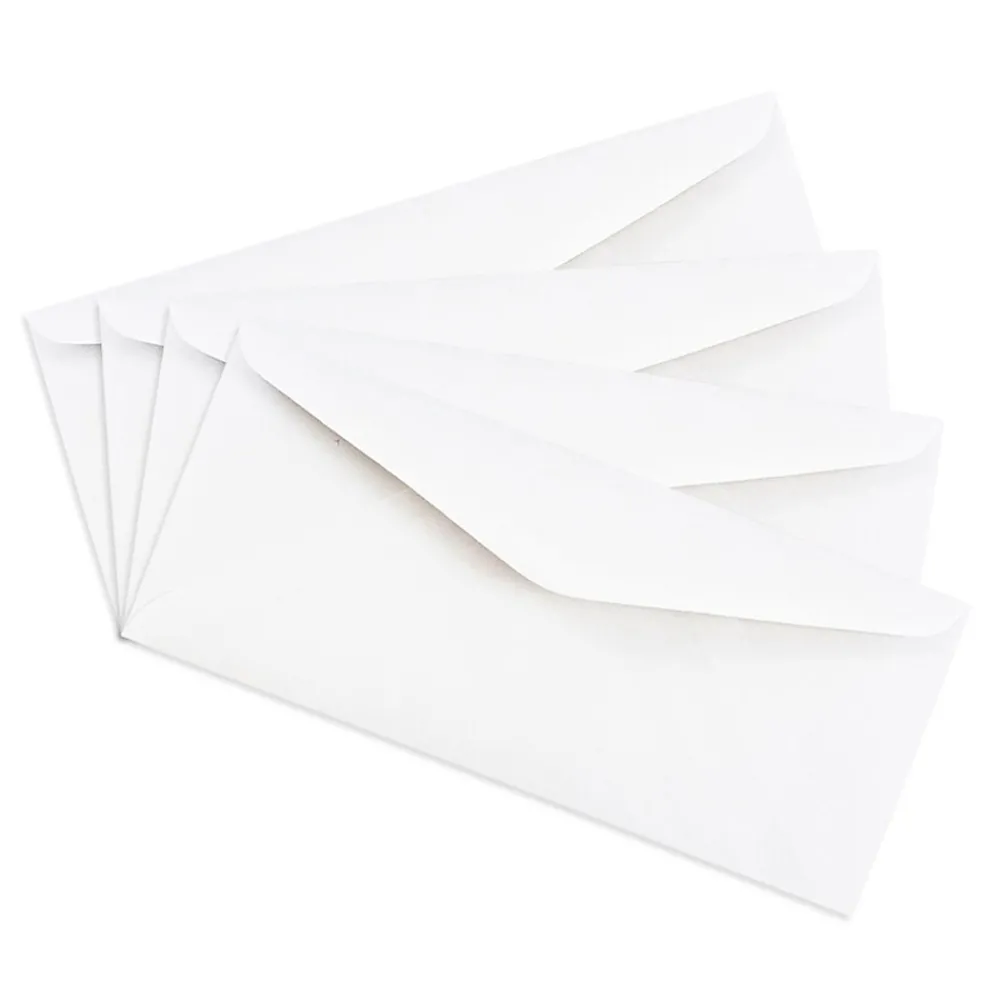 Online JAM Paper #11 Business Envelope, 4 1/2" x 10 3/8", White, 500/Pack (45179H)
