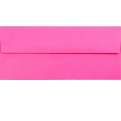 Outlet JAM Paper #10 Business Envelopes, 4 1/8" x 9 1/2", Ultra Fuchsia Pink, 100/Pack (15847d)