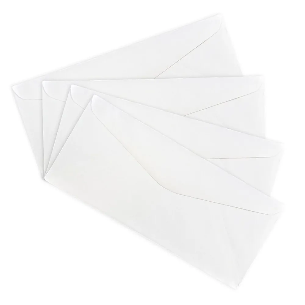 Hot JAM Paper #14 Business Envelope, 5" x 11 1/2", White, 25/Pack (53273)