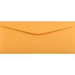 Online JAM Paper #11 Business Envelope, 4 1/2" x 10 3/8", Brown Kraft, 1000/Carton (01633180B)