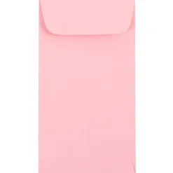 Discount JAM Paper #7 Coin Business Envelopes, 3.5 x 6.5, Baby Pink, 25/Pack (1526773)