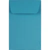 Best JAM Paper #1 Coin Business Colored Envelopes, 2.25 x 3.5, Blue Recycled, 25/Pack (352727818)