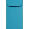 Clearance JAM Paper #6 Coin Business Colored Envelopes, 3.375 x 6, Blue Recycled, 25/Pack (356730559)
