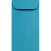 New JAM Paper #7 Coin Envelopes, 3 1/2" x 6 1/2", Blue, 100/Pack (1526764d)