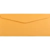 Discount JAM Paper #10 Kraft Business Envelope, 4 1/8" x 9 1/2", Brown Kraft, 50/Pack (3984I)