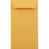 Outlet JAM Paper #7 Kraft Coin Envelope, 3 1/2" x 6 1/2", Brown Kraft, 1000/Carton (95125B)