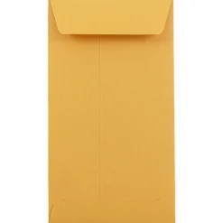 Hot JAM Paper #5.5 Kraft Coin Recycled Business Envelopes, 3 1/8 x 5 1/2, Brown Kraft Recycled, 100/Pack (40931170B)