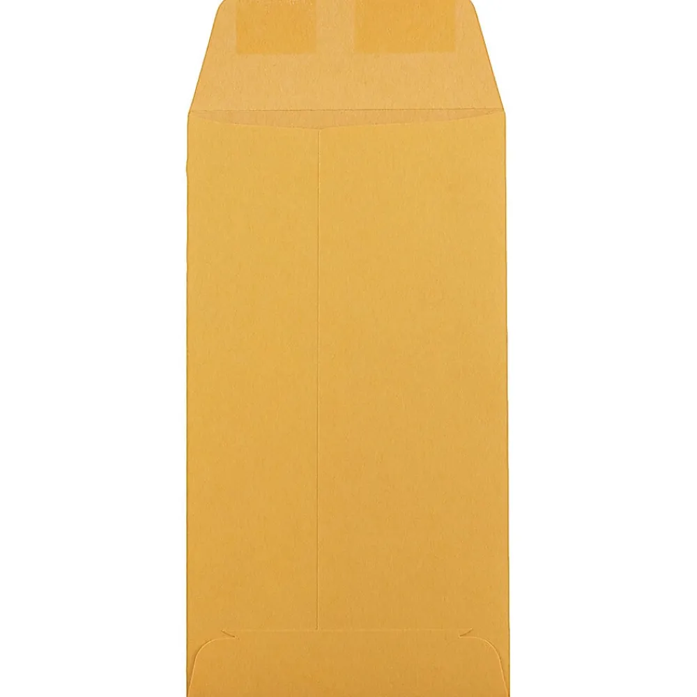 Hot JAM Paper #5.5 Kraft Coin Recycled Business Envelopes, 3 1/8 x 5 1/2, Brown Kraft Recycled, 100/Pack (40931170B)