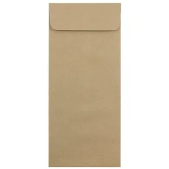 Best JAM Paper #14 Kraft Policy Business Envelopes, 5 x 11.5, Brown Kraft Paper Bag, 25/Pack (36317569)