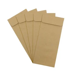 Best JAM Paper #14 Kraft Policy Business Envelopes, 5 x 11.5, Brown Kraft Paper Bag, 25/Pack (36317569)