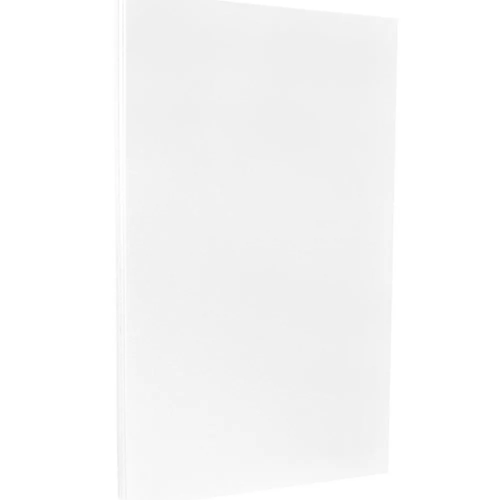 Card Stock*JAM Paper 80 lb. Cardstock Paper, 8.5" x 14", Glossy White, 50 Sheets/Pack (236931271)