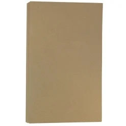Card Stock*JAM Paper 60 lb. Cardstock Paper, 8.5" x 14", Brown Kraft Paper Bag, 50 Sheets/Pack (463117509)